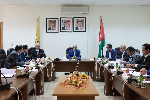 مجلس امناء جامعة الحسين بن طلال الجديد يعقد أولى جلساته .